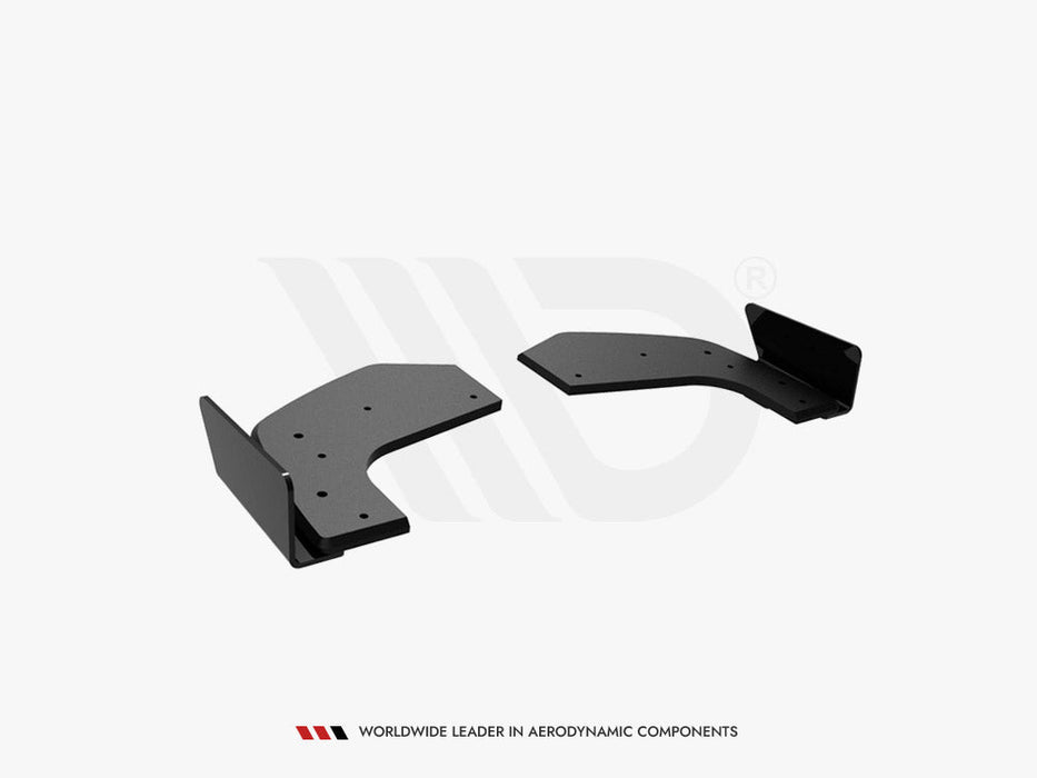 STREET PRO REAR SIDE SPLITTERS (+FLAPS) HYUNDAI I20 N MK3 (2020-)