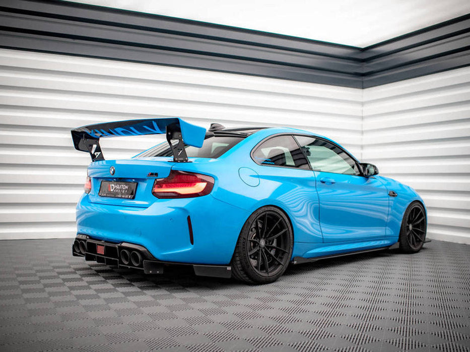 STREET PRO SIDE SKIRTS DIFFUSERS (+FLAPS) BMW M2 F87 (2016-2020)