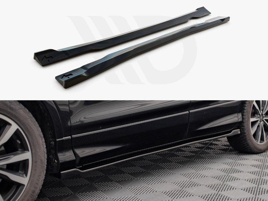 SIDE SKIRTS DIFFUSERS FORD ESCAPE ST-LINE MK3 (2012-2019)