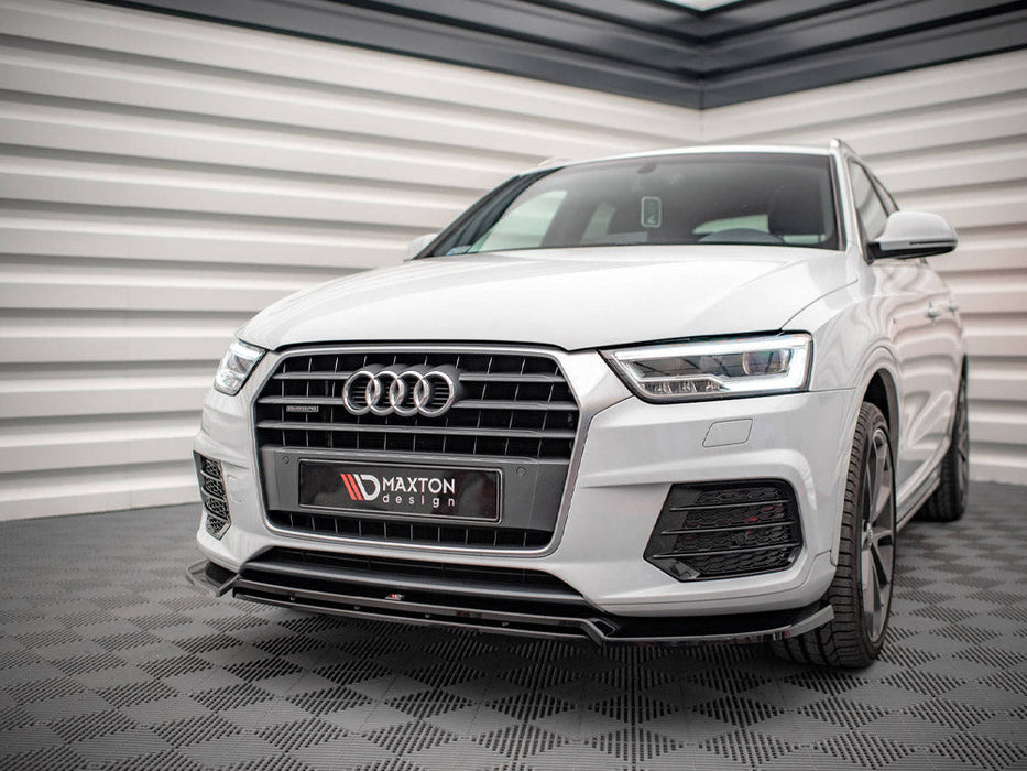 FRONT SPLITTER V.2 AUDI Q3 8U FACELIFT (2014-2018)