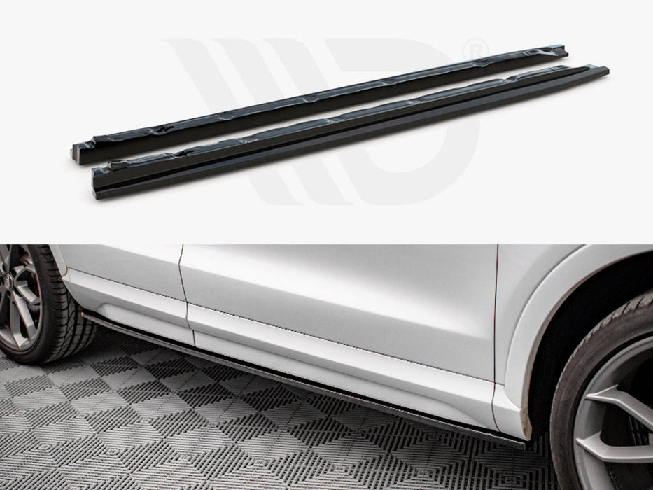 SIDE SKIRTS DIFFUSERS AUDI Q3 8U FACELIFT (2014-2018)