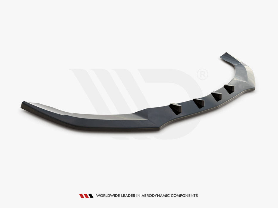 FRONT SPLITTER V.1 MERCEDES E AMG-LINE SEDAN W212 FACELIFT (2012-2016)