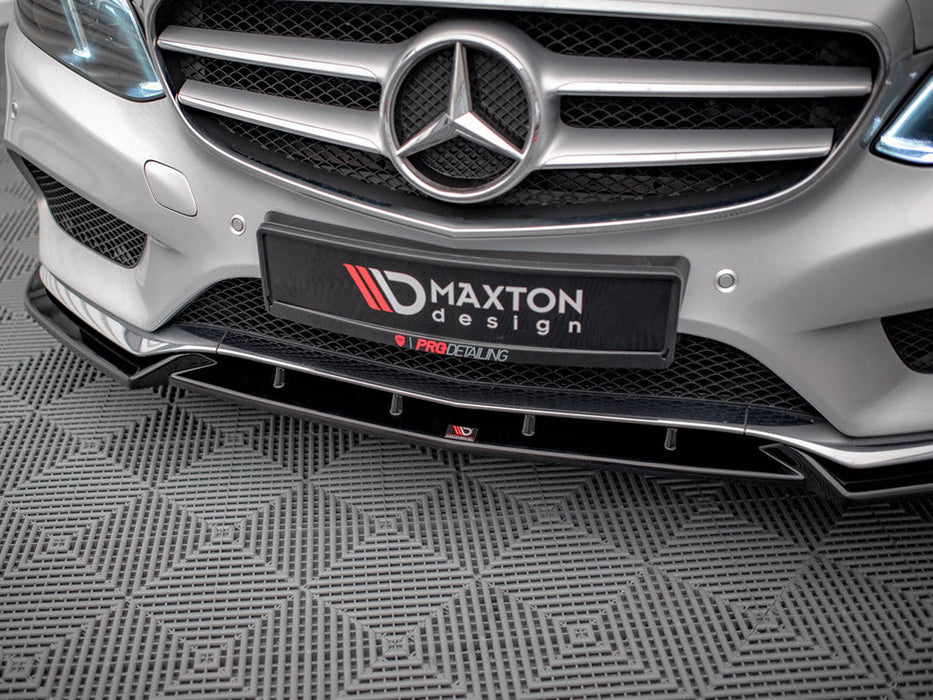 FRONT SPLITTER V.2 MERCEDES E AMG-LINE SEDAN W212 FACELIFT (2012-2016)