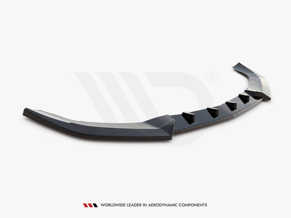 FRONT SPLITTER V.2 MERCEDES E AMG-LINE SEDAN W212 FACELIFT (2012-2016)