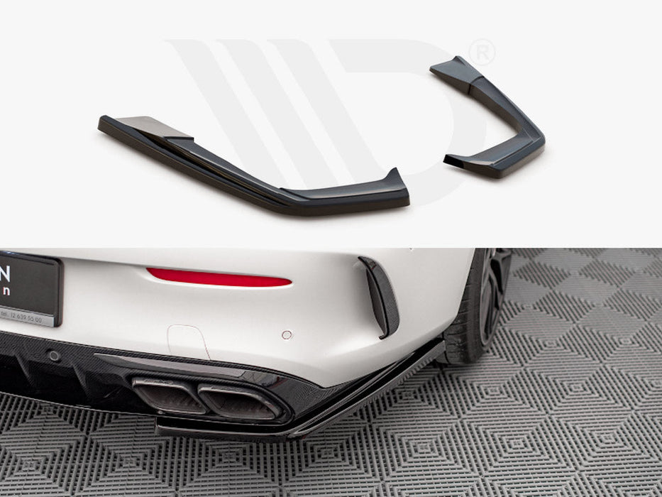 REAR SIDE SPLITTERS MERCEDES-AMG C 63AMG COUPE C205 FACELIFT (2018-2021)