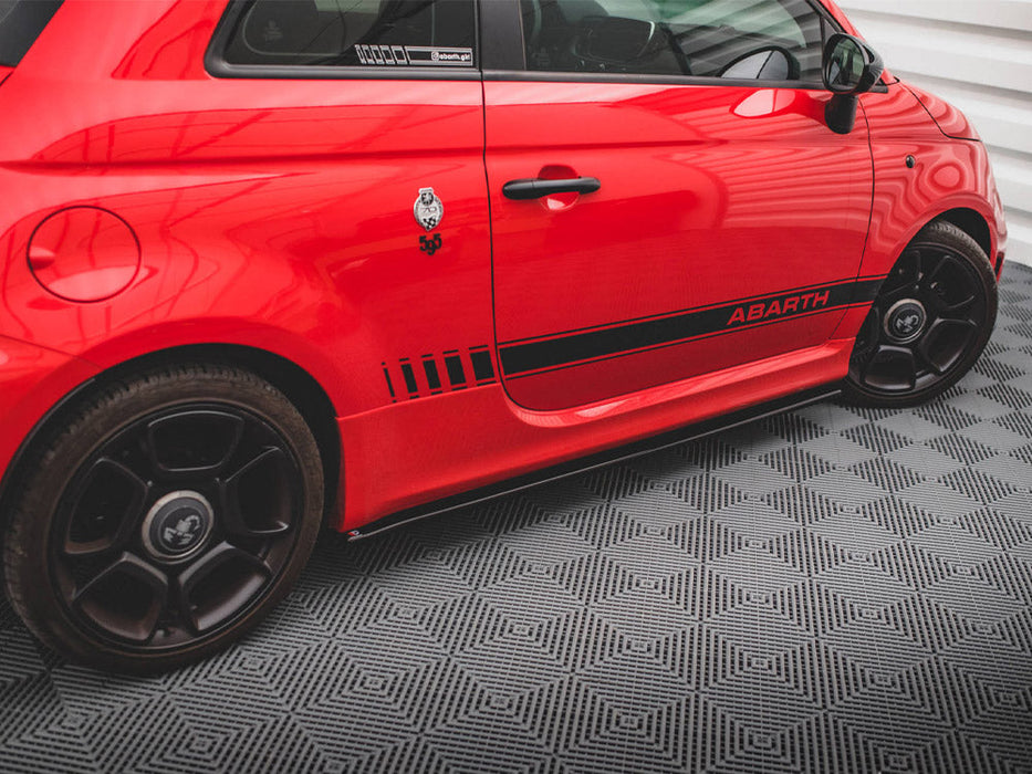 SIDE SKIRTS DIFFUSERS FIAT 500 ABARTH MK1 FACELIFT (2016-UP)