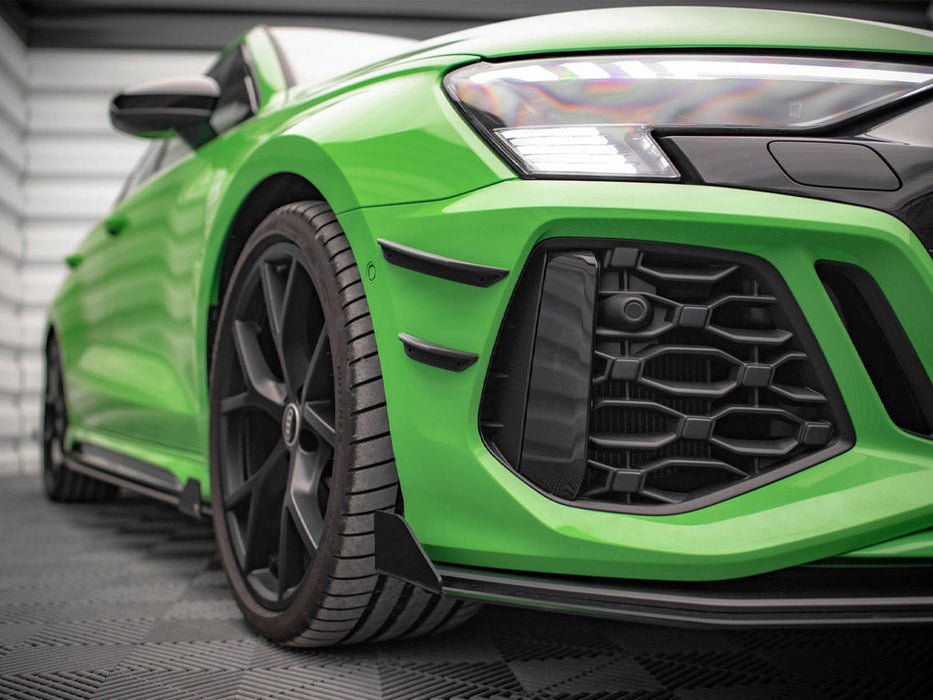 FRONT BUMPER WINGS (CANARDS) AUDI RS3 8Y (2020-)