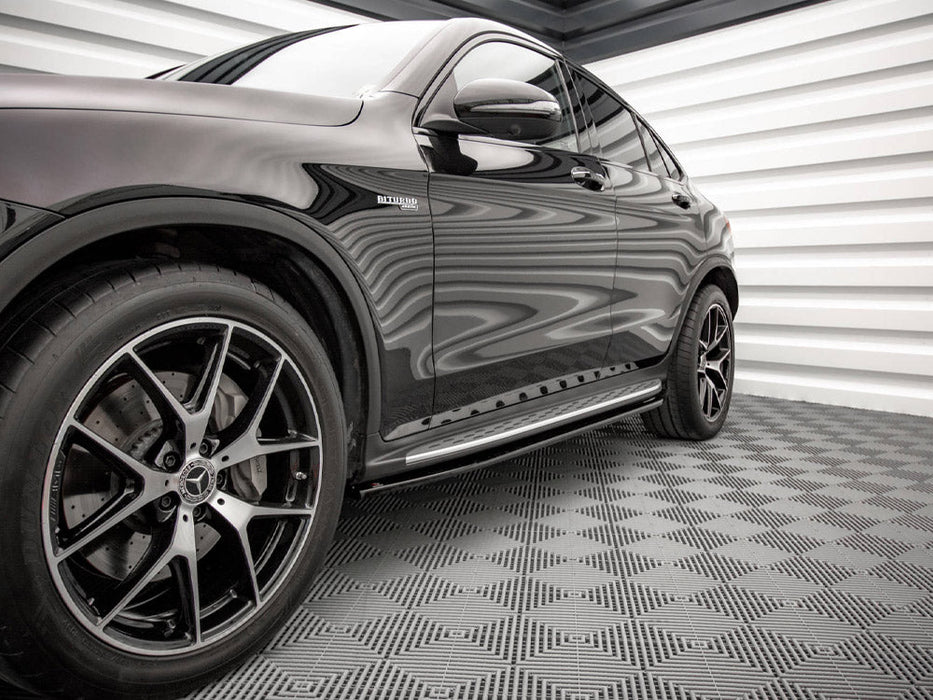 SIDE SKIRTS DIFFUSERS MERCEDES GLC COUPE AMG-LINE C253 FACELIFT (2019-)