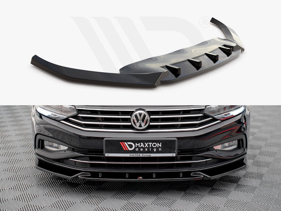 FRONT SPLITTER V.2 VW PASSAT B8 FACELIFT (2019-)