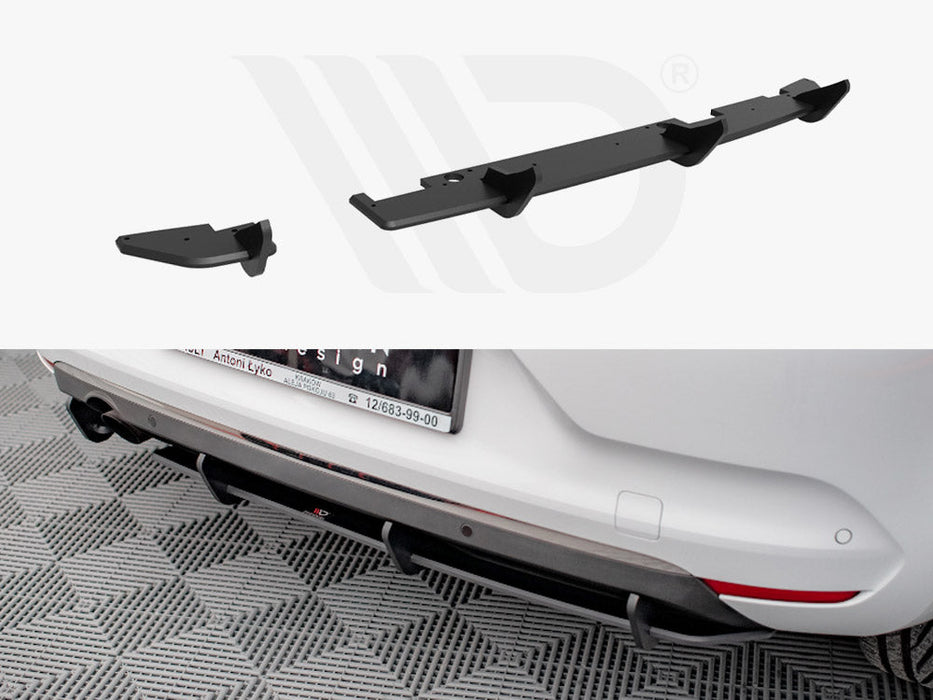 STREET PRO REAR DIFFUSER RENAULT CLIO MK5 (2019-)