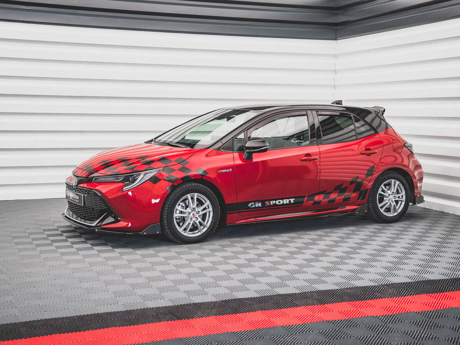 SIDE SKIRTS DIFFUSERS V.1 + FLAPS TOYOTA COROLLA GR SPORT HATCHBACK XII