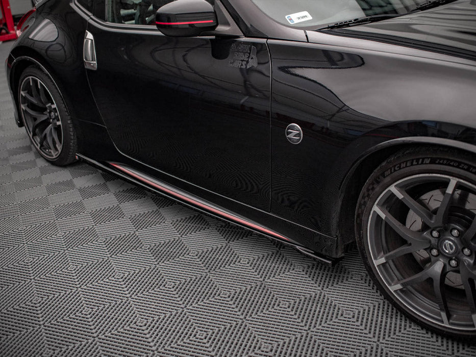 SIDE SKIRTS DIFFUSERS V.1 NISSAN 370Z NISMO FACELIFT (2014-2020)
