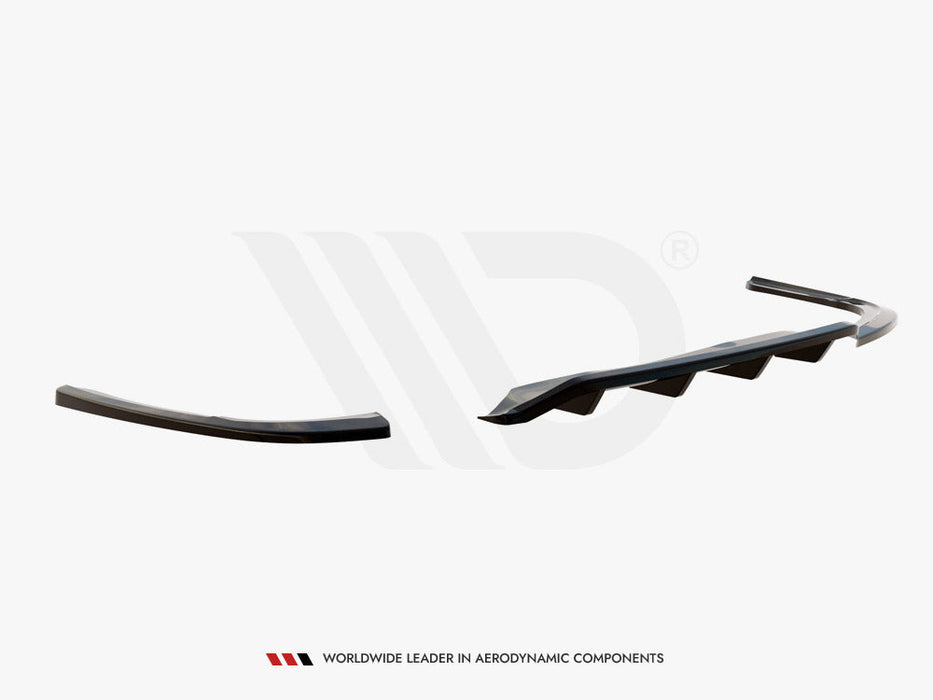 CENTRAL REAR SPLITTER (VERTICAL BARS) OPEL / VAUXHALL INSIGNIA MK2 (2017-)