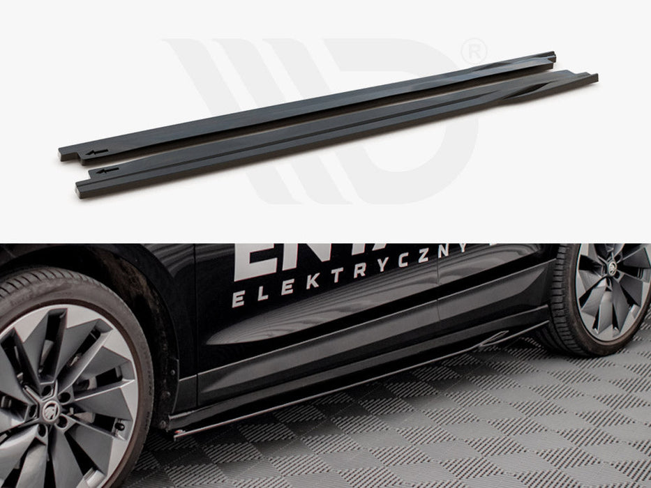 SIDE SKIRTS DIFFUSERS SKODA ENYAQ IV (2020-)