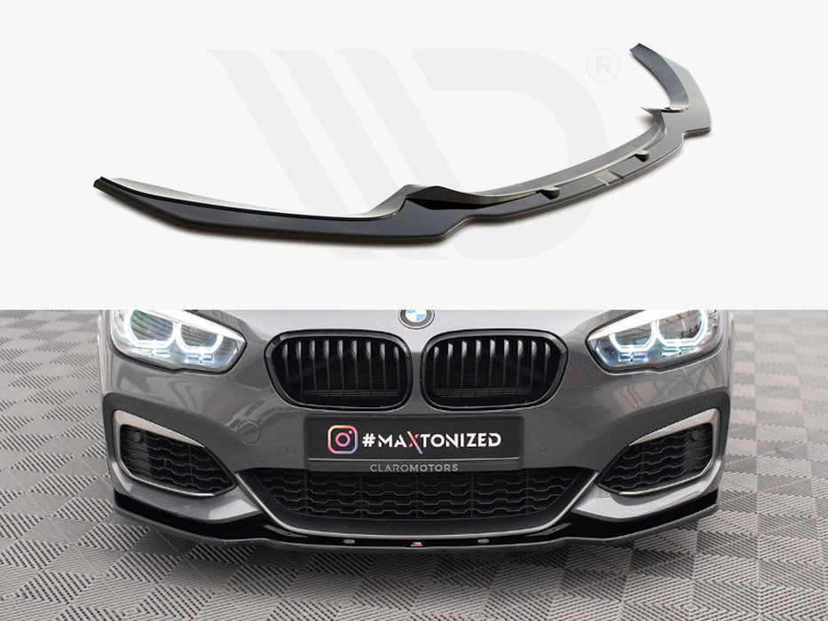 FRONT SPLITTER V.1 BMW 1 F20/F21 M-POWER FACELIFT (2015-2019)