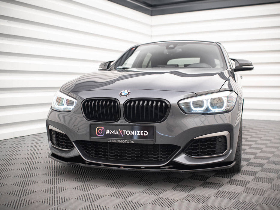 FRONT SPLITTER V.1 BMW 1 F20/F21 M-POWER FACELIFT (2015-2019)