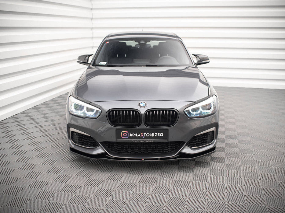 FRONT SPLITTER V.1 BMW 1 F20/F21 M-POWER FACELIFT (2015-2019)