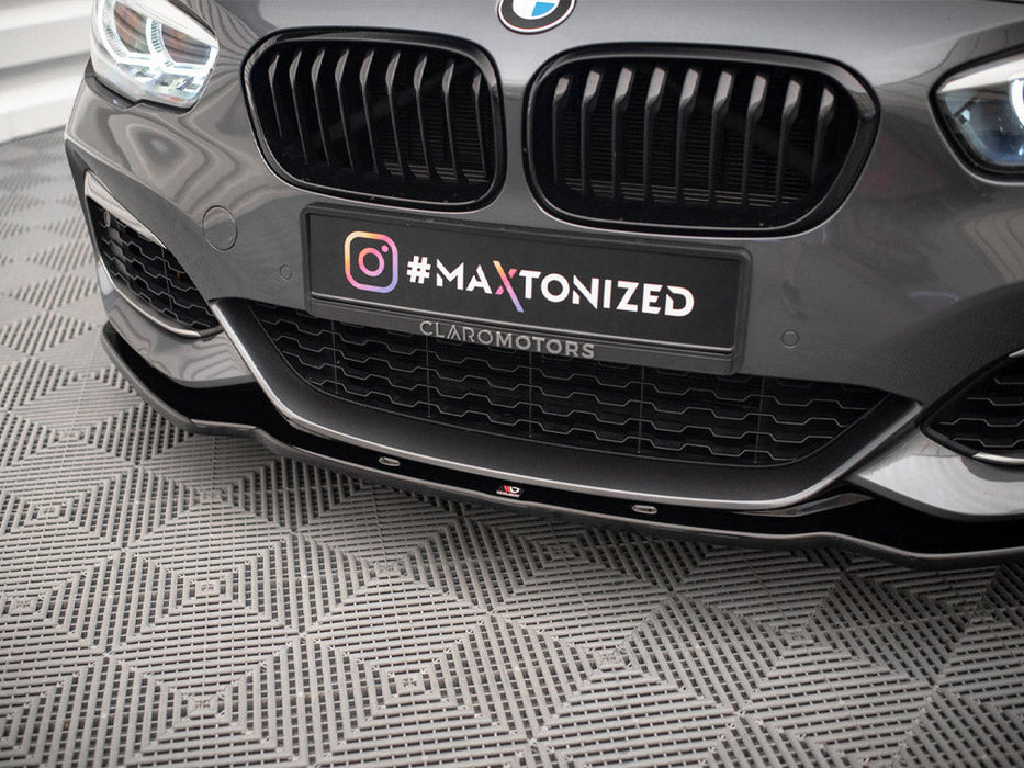 FRONT SPLITTER V.1 BMW 1 F20/F21 M-POWER FACELIFT (2015-2019)