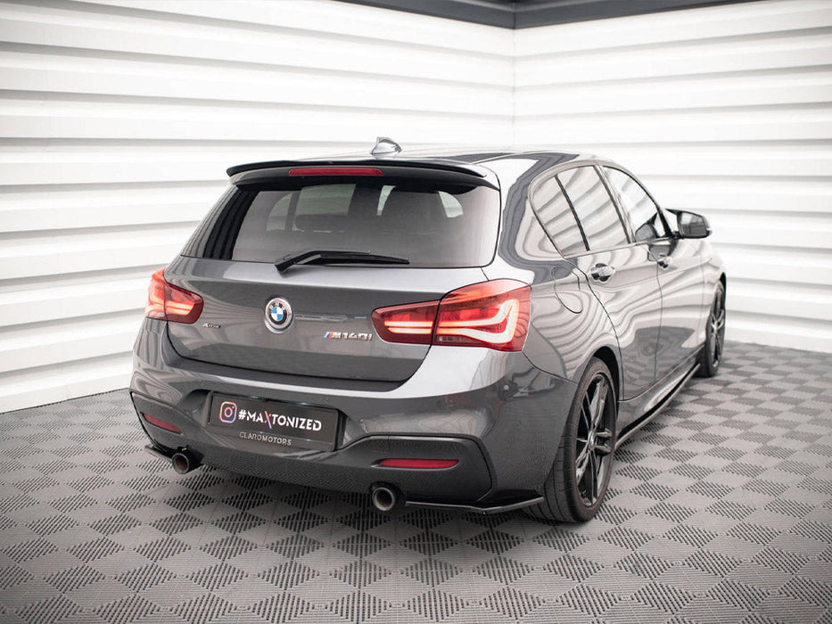 REAR SIDE SPLITTERS V.2 BMW 1 F20/F21 M-POWER FACELIFT (2015-19)