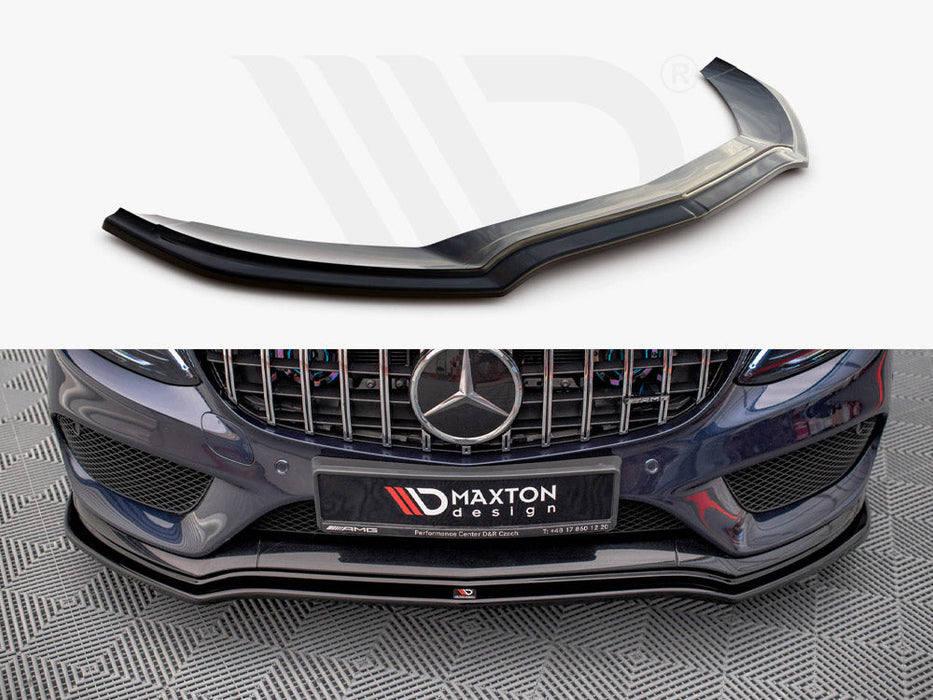 FRONT SPLITTER V.1 MERCEDES- BENZ C43 AMG W205 SALOON