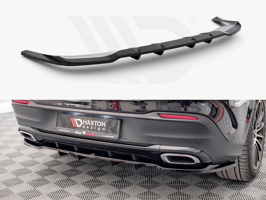 CENTRAL REAR SPLITTER (VERTICAL BARS) MERCEDES GLE COUPE AMG LINE C167