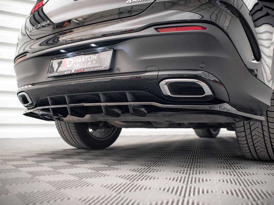 CENTRAL REAR SPLITTER (VERTICAL BARS) MERCEDES GLE COUPE AMG LINE C167