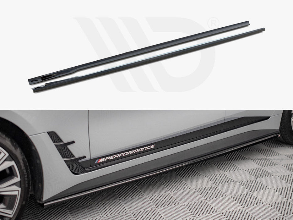 SIDE SKIRTS DIFFUSERS V.1 BMW 4 GRAN COUPE M-PACK G26