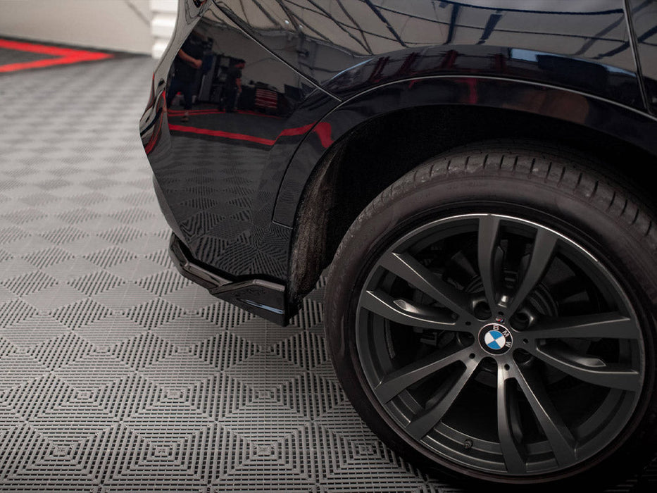 CENTRAL REAR SPLITTER (VERTICAL BARS) BMW X6 M SPORT F16