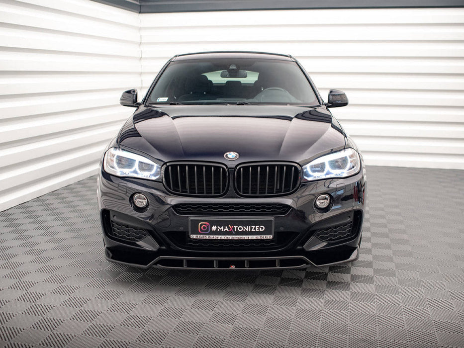 FRONT SPLITTER V.2 BMW X6 M SPORT F16