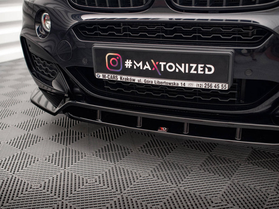 FRONT SPLITTER V.2 BMW X6 M SPORT F16