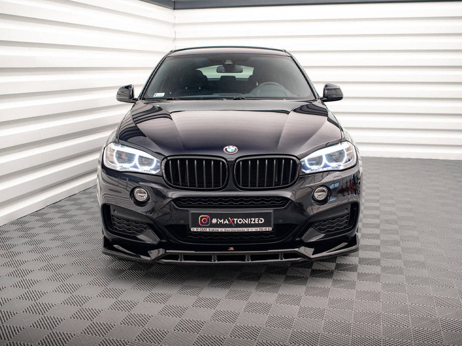 FRONT SPLITTER V.3 BMW X6 M SPORT F16