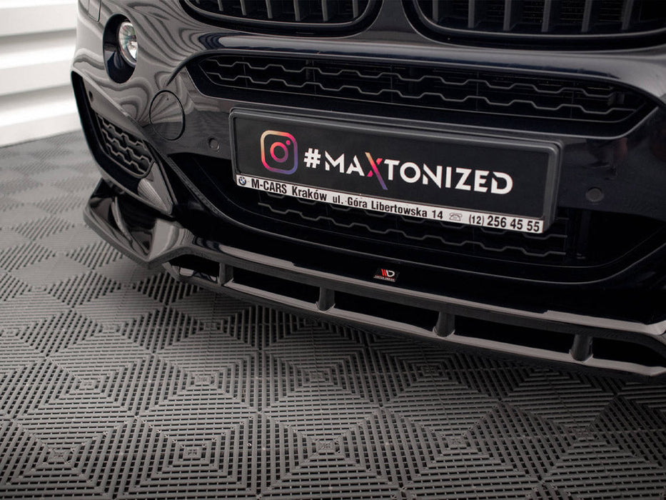 FRONT SPLITTER V.3 BMW X6 M SPORT F16