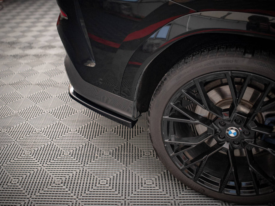 CENTRAL REAR SPLITTER (VERTICAL BARS) V.2 BMW X6 M-PACK G06