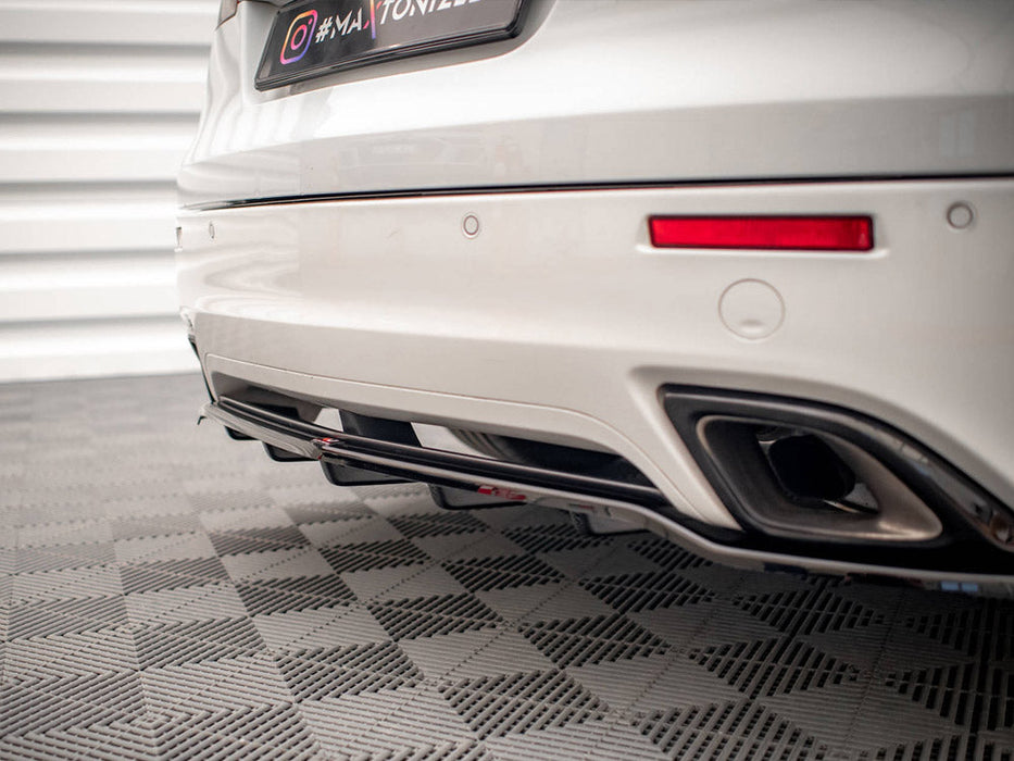 CENTRAL REAR SPLITTER (VERTICAL BARS) OPEL / VAUXHALL INSIGNIA OPC MK1 ESTATE