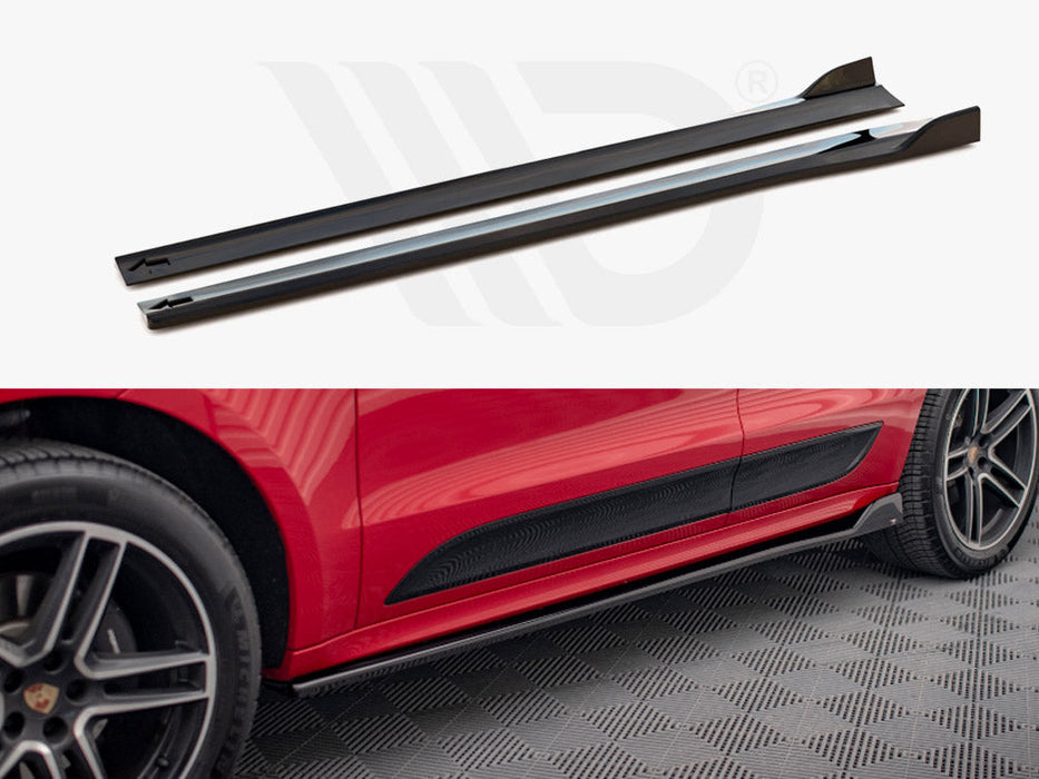 SIDE SKIRTS DIFFUSERS PORSCHE MACAN MK1 FACELIFT