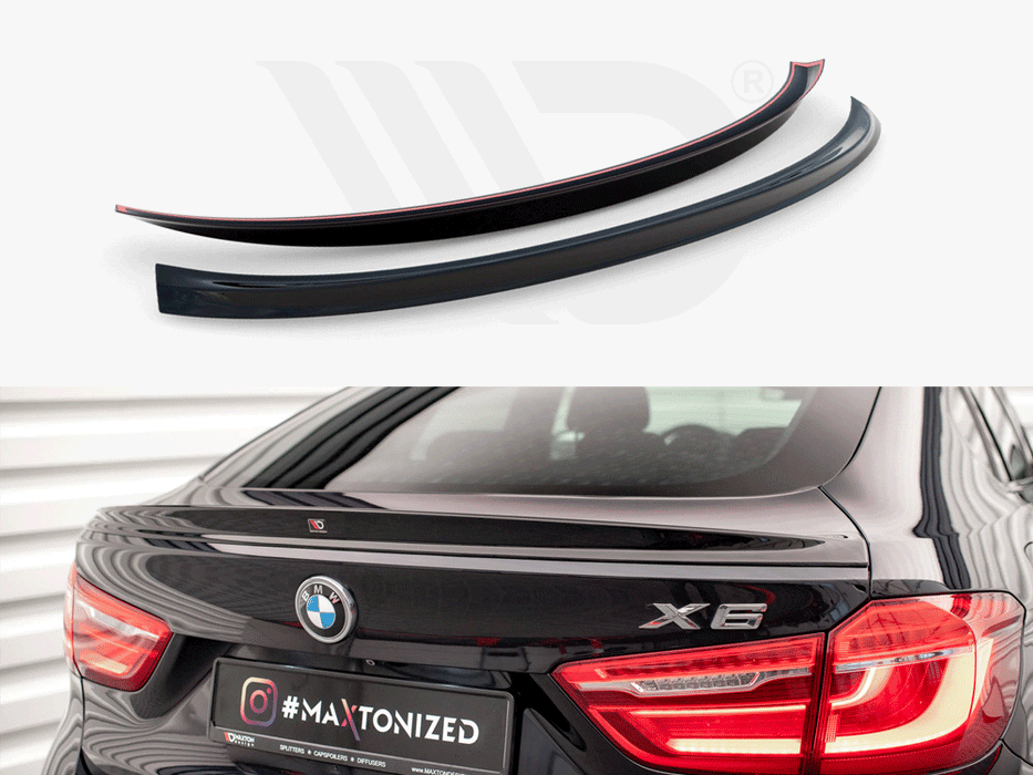 3D SPOILER CAP V.2 BMW X6 M-PACK F16