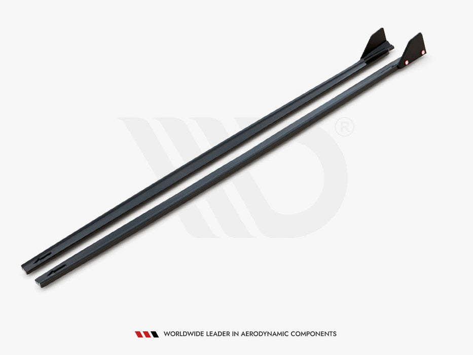 SIDE SKIRTS DIFFUSERS V.1 + FLAPS TOYOTA YARIS MK4