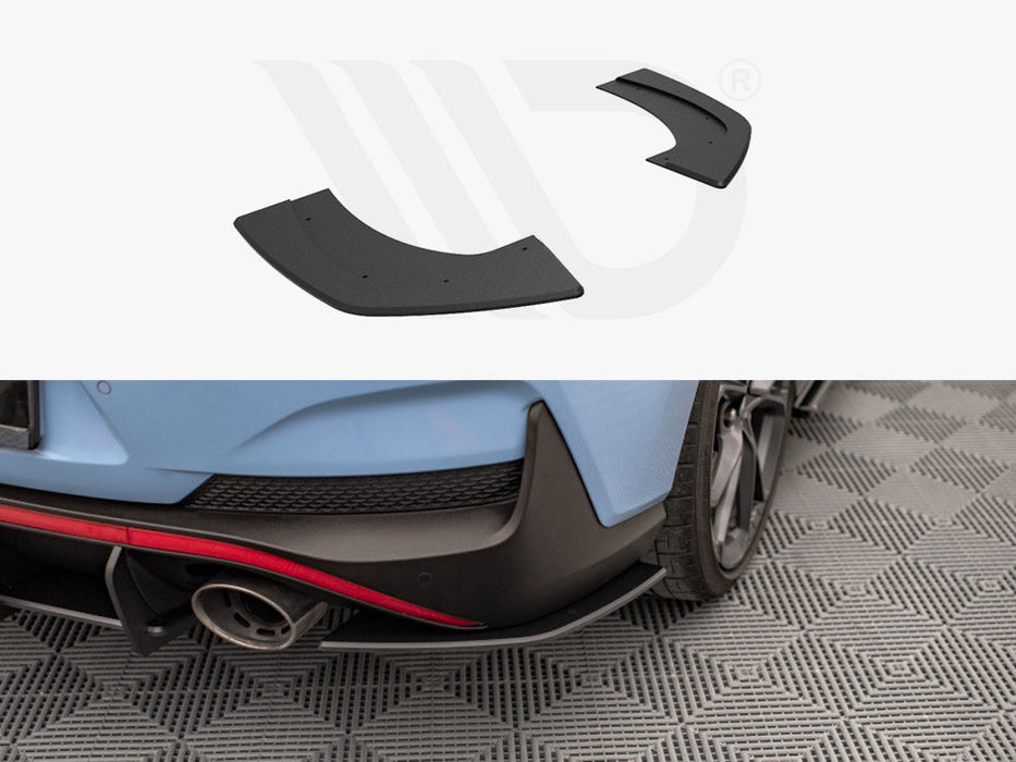STREET PRO REAR SIDE SPLITTERS HYUNDAI I30 N FASTBACK MK3