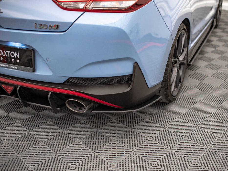 STREET PRO REAR SIDE SPLITTERS HYUNDAI I30 N FASTBACK MK3