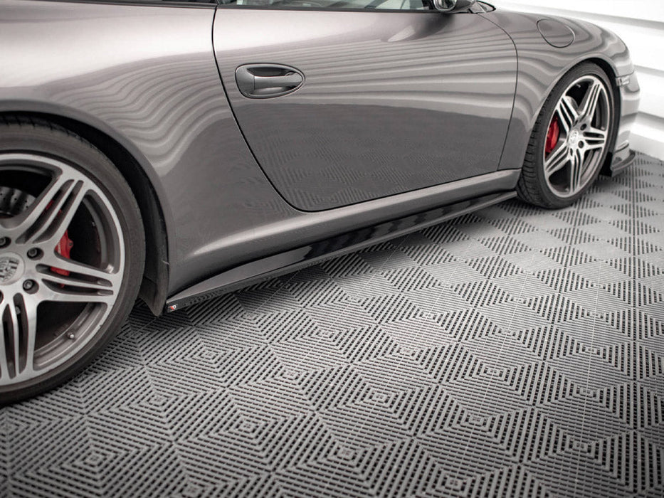 SIDE SKIRTS DIFFUSERS PORSCHE 911 CARRERA / CARRERA GTS 997 FACELIFT