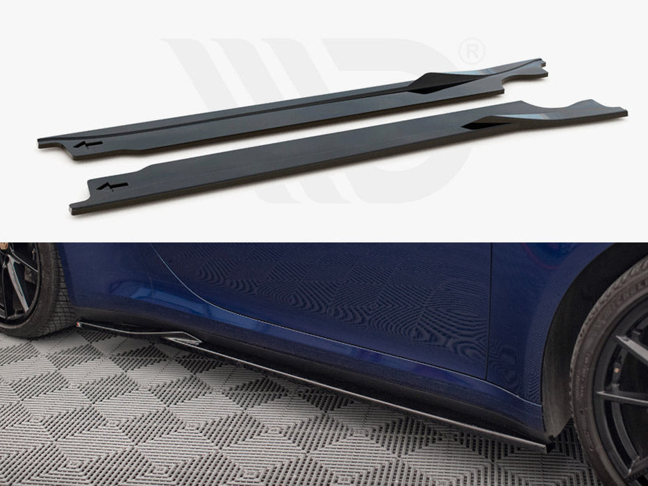 SIDE SKIRTS DIFFUSERS V.1 PORSCHE 911 CARRERA AERO 992