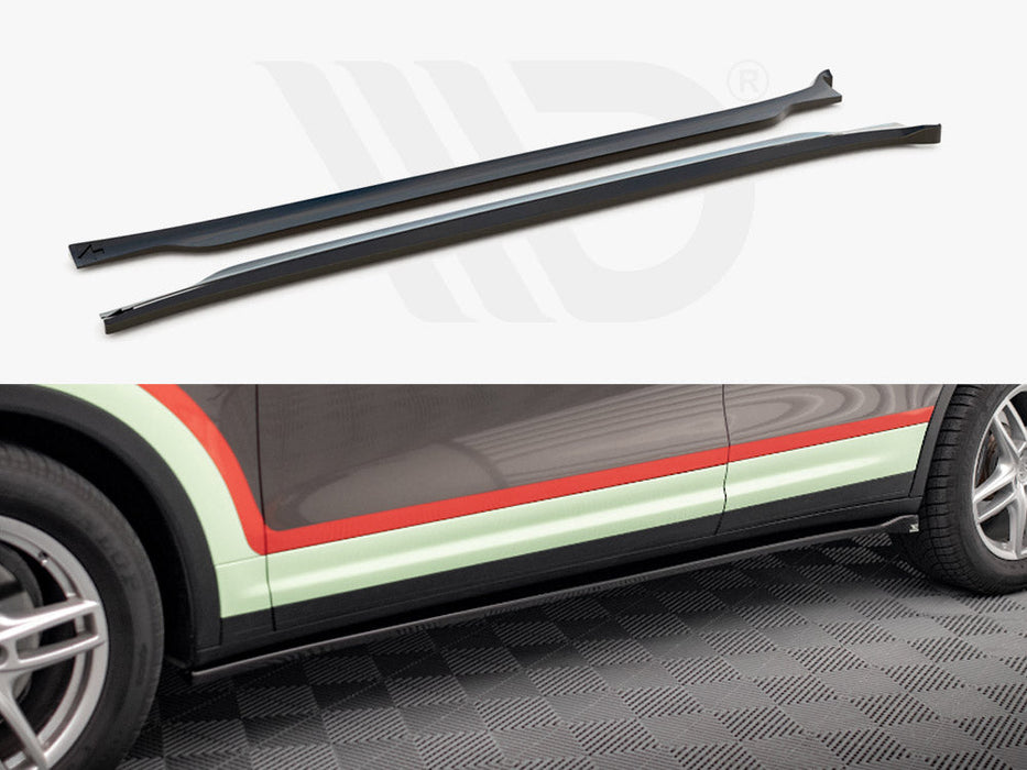 SIDE SKIRTS DIFFUSERS PORSCHE CAYENNE MK2