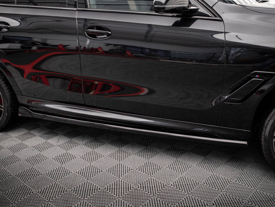 SIDE SKIRTS DIFFUSERS BMW X6 M F96 / X6 M-PACK G06