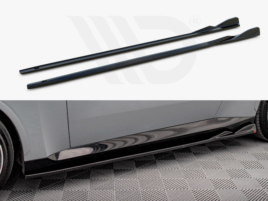 SIDE SKIRTS DIFFUSERS V.1 BMW 2 COUPE M-PACK / M240I G42