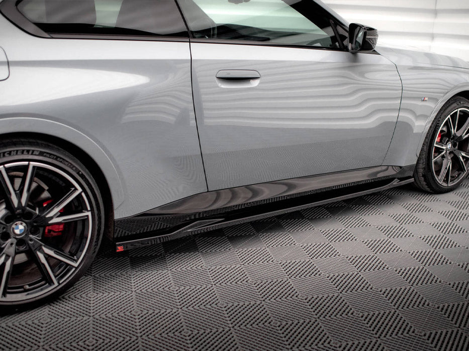 SIDE SKIRTS DIFFUSERS V.2 BMW 2 COUPE M-PACK / M240I G42