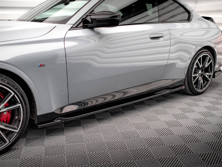 SIDE SKIRTS DIFFUSERS V.2 BMW 2 COUPE M-PACK / M240I G42