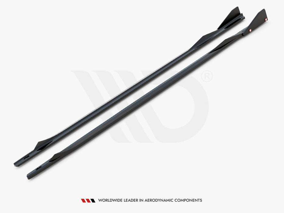 SIDE SKIRTS DIFFUSERS V.2 + FLAPS BMW 2 COUPE M-PACK / M240I G42