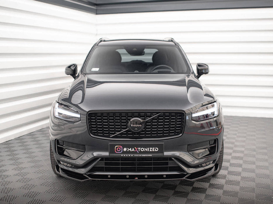 FRONT SPLITTER V.1 VOLVO XC90 R-DESIGN MK2 FACELIFT