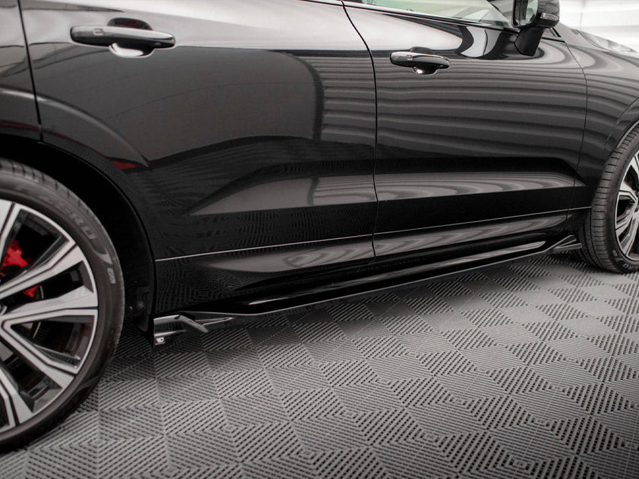 SIDE SKIRTS DIFFUSERS VOLVO XC60 R-DESIGN MK2 FACELIFT