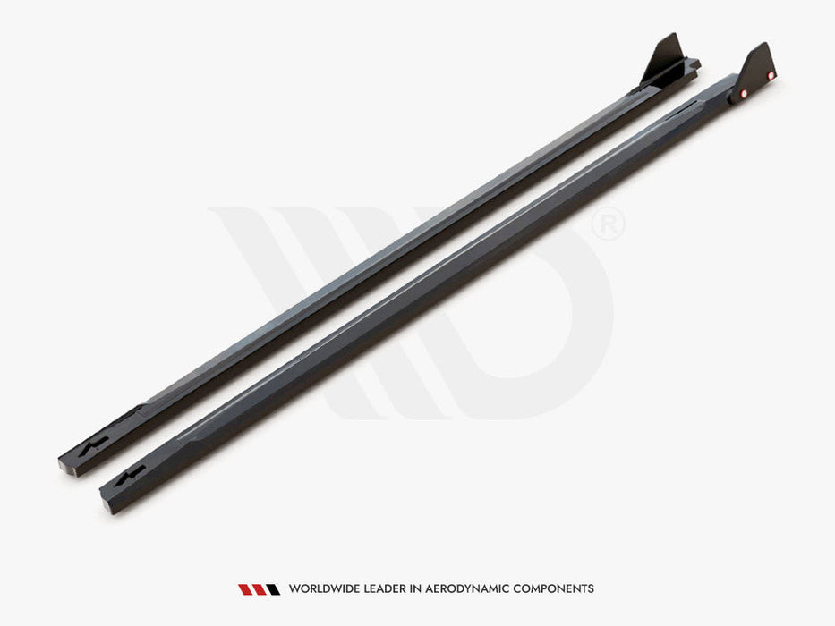 SIDE SKIRTS DIFFUSERS V.1 + FLAPS HYUNDAI KONA N MK1